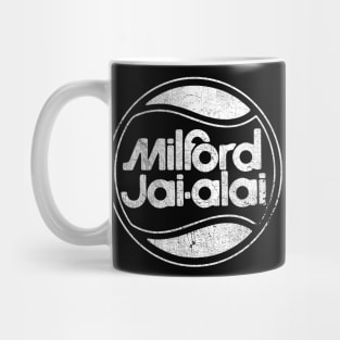 Milford Jai-Alai - Retro 1970s Aesthetic Mug